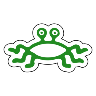 Flying Spaghetti Monster Sticker (Green)